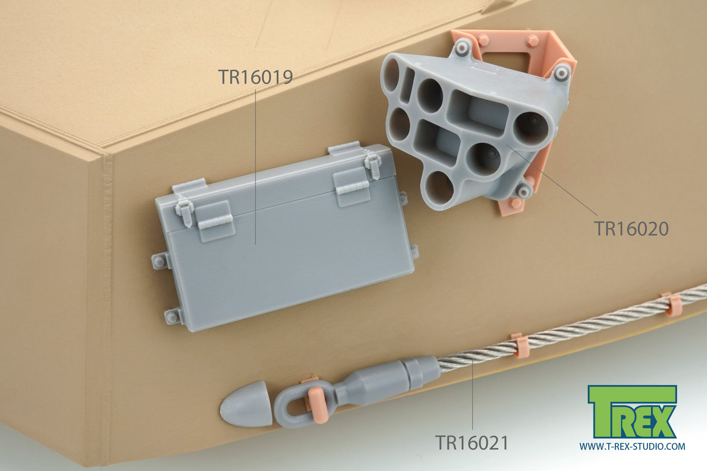1/16 Spare Smoke Grenade Box for Modern US AFV
