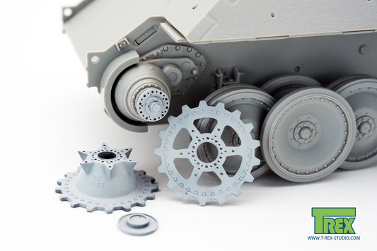 1/35 Panther Disassembled Sprocket Set B (1 piece)