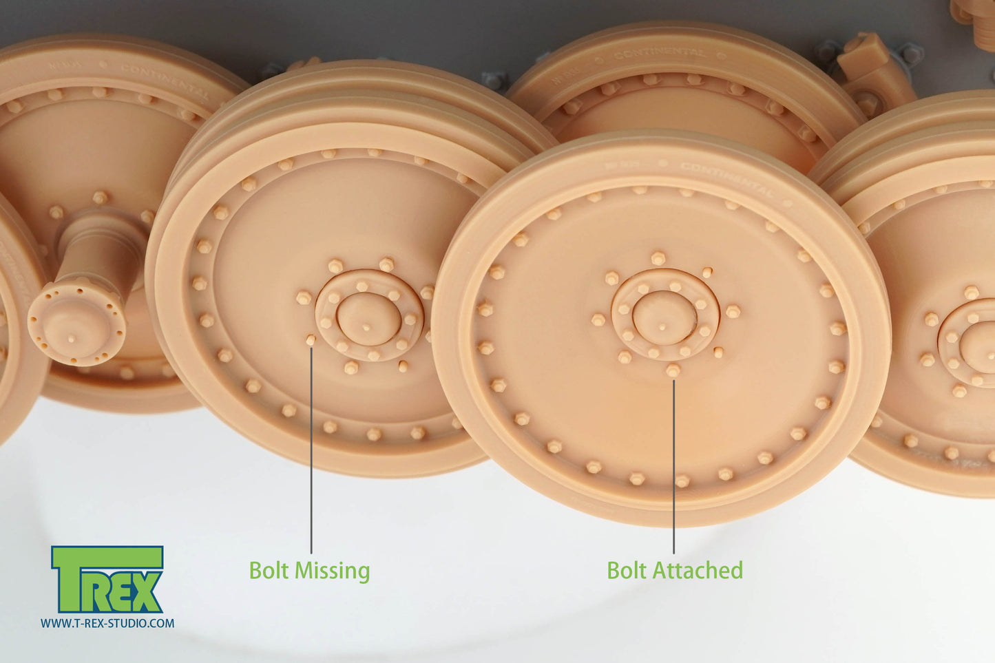 1/35 Panther Road Wheels Set (2 types, 6 pieces for each type)