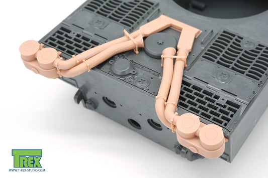 1/35 TIGER I Air Pre-Cleaner & Intake Pipe Type A