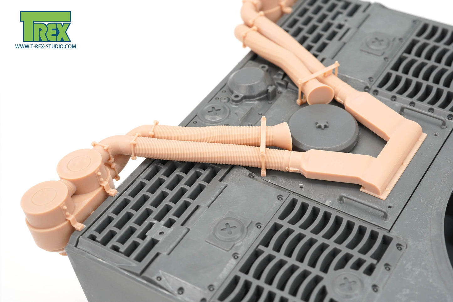 1/35 TIGER I Air Pre-Cleaner & Intake Pipe Type A