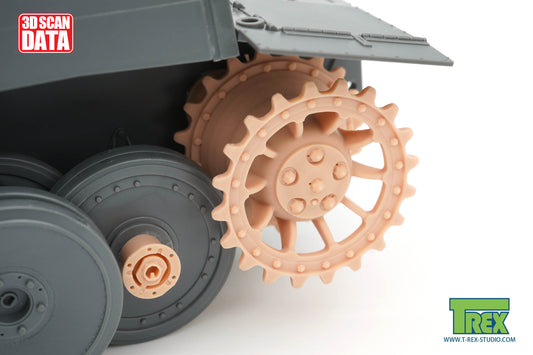 1/35 TIGER I Early Production Sprocket Type 2