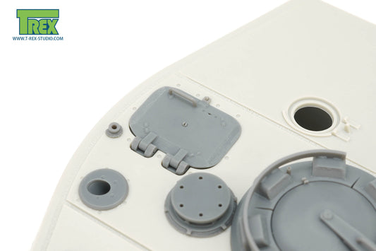 1/35 40mm Loader's Hatch for King Tiger Henschel Turret After July 1944
