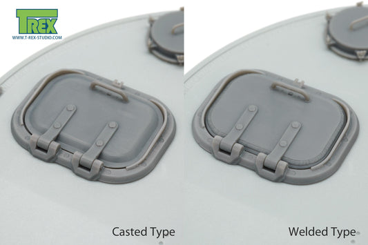 1/35 Loader's Hatch for Tiger I Early Production Casted & Welded 2in1