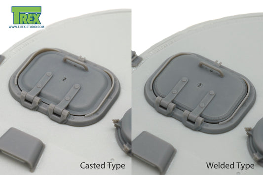 1/35 Loader's Hatch for Tiger I Mid Production Casted & Welded 2in1
