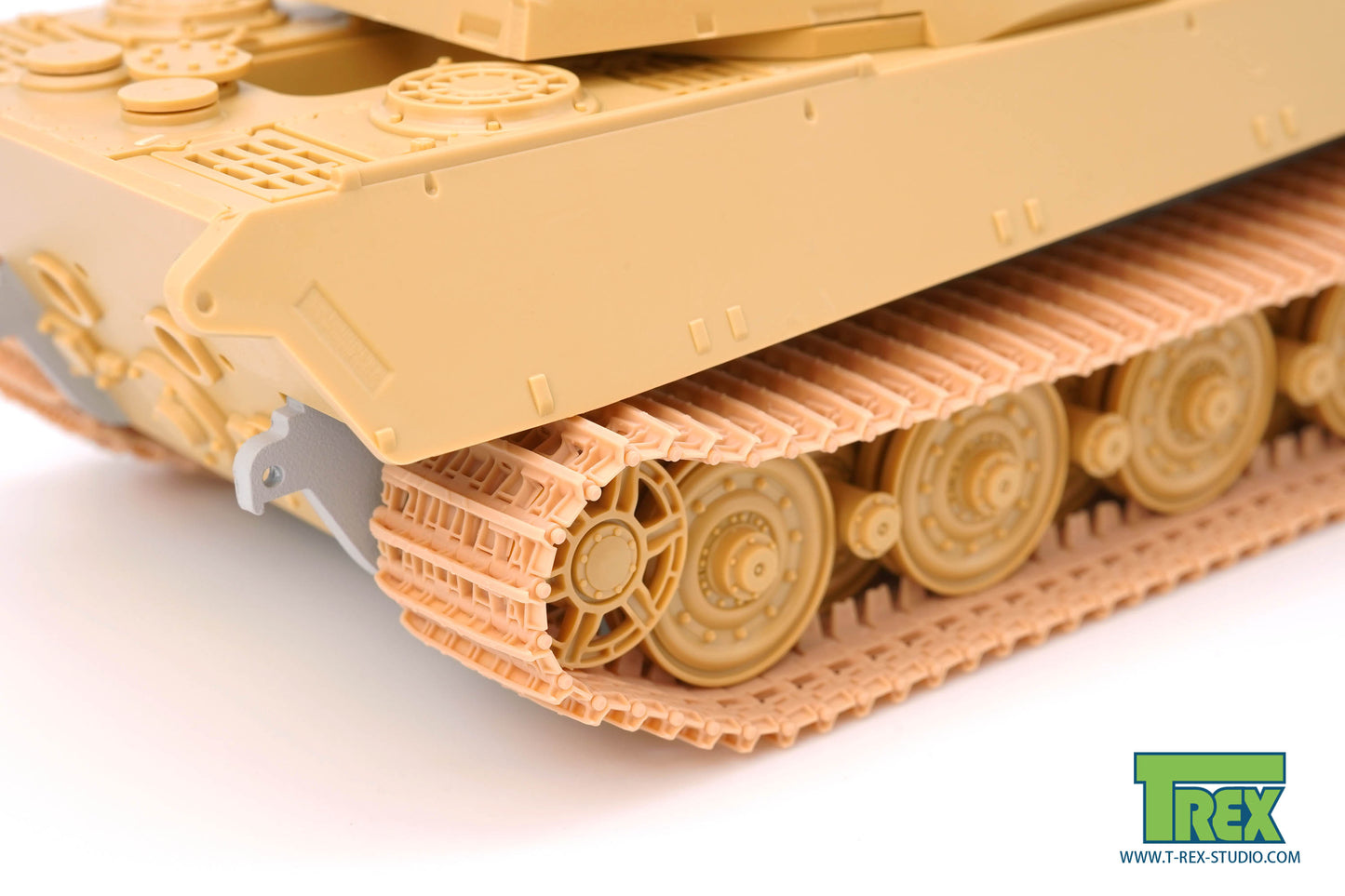 1/48 King Tiger Late 18 Teeth Tracks w/Sprockets