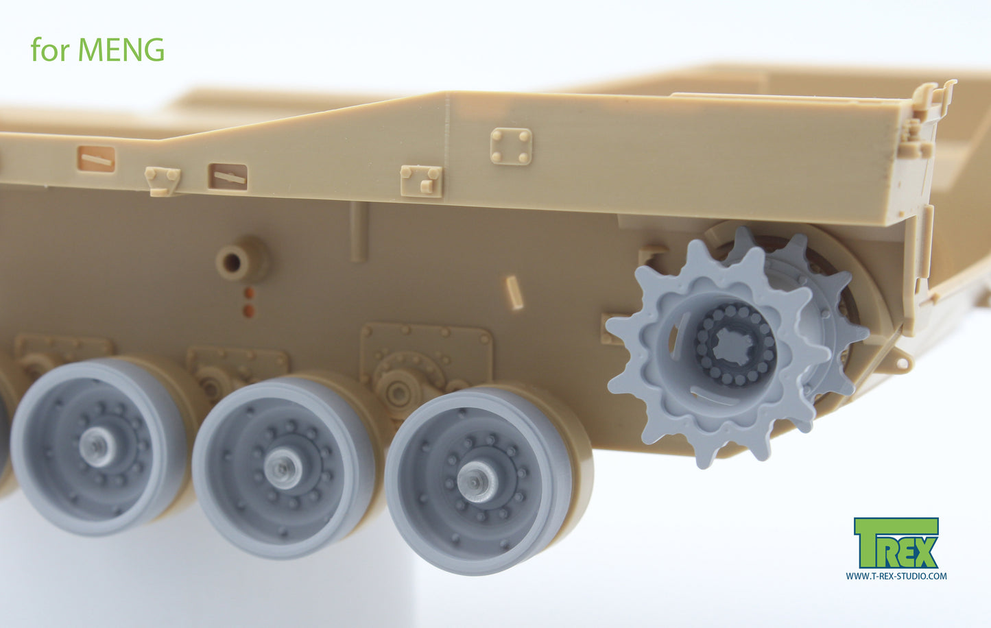1/35 M1 Abrams Road Wheel Set for MENG