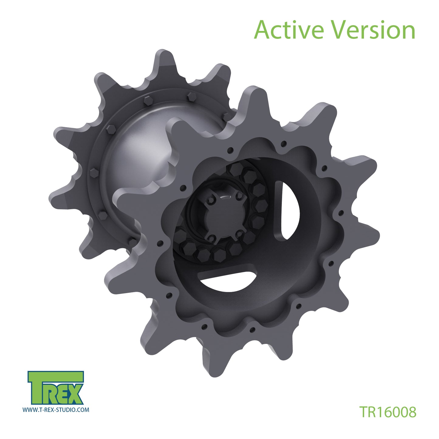 1/16 M1 Abrams Drive Sprocket Set