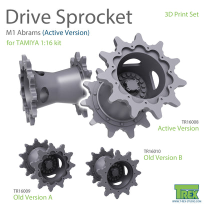 1/16 M1 Abrams Drive Sprocket Set