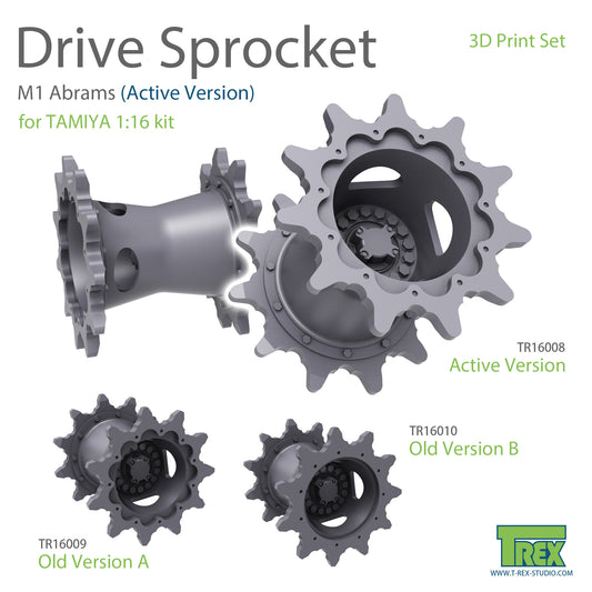 1/16 M1 Abrams Drive Sprocket Set