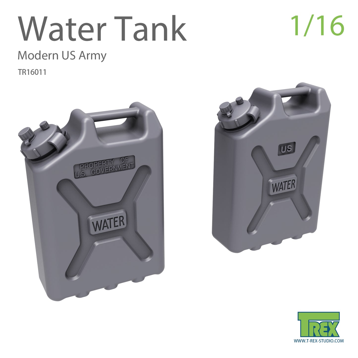 1/16 Modern US Army Water Tank (2 Types)