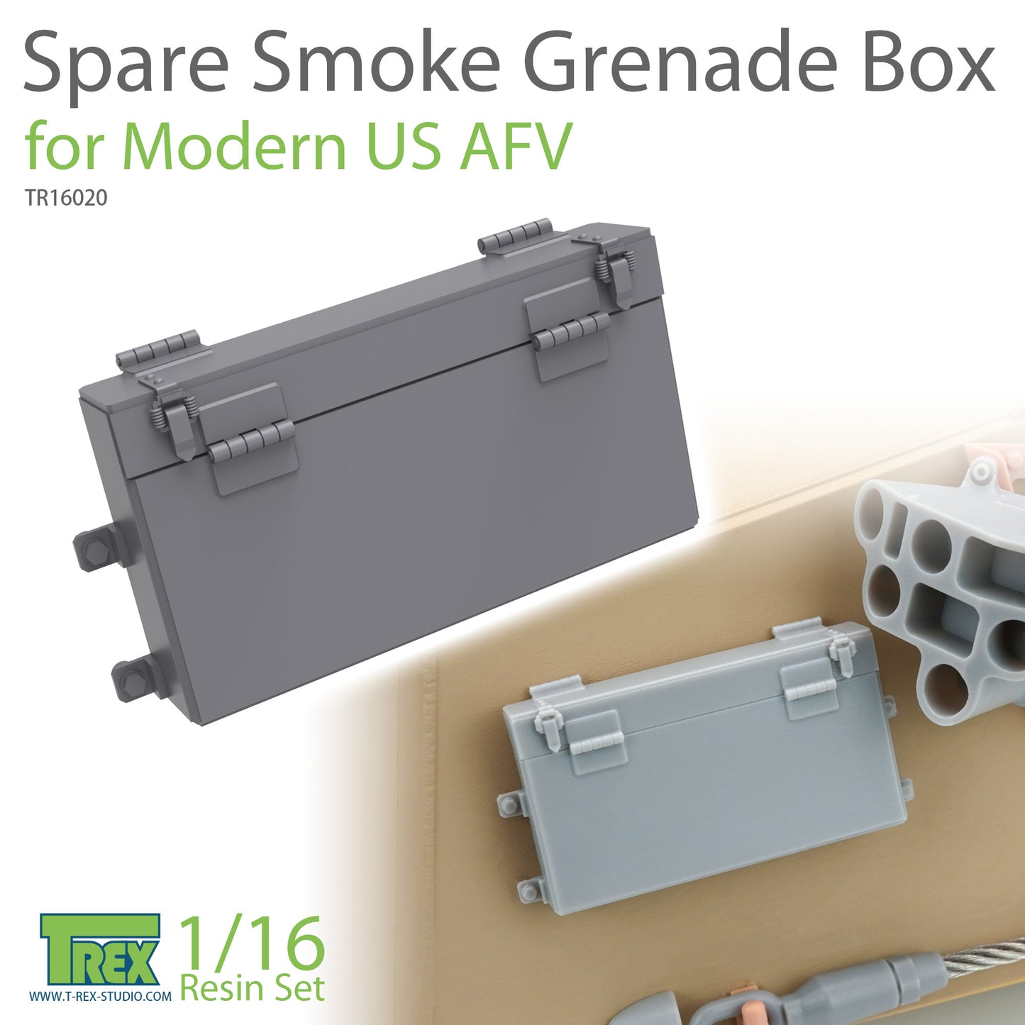 1/16 Spare Smoke Grenade Box for Modern US AFV