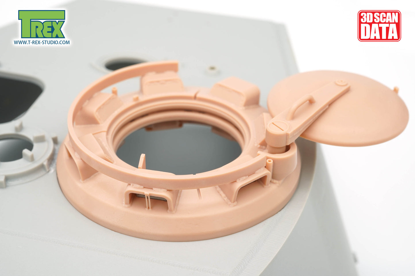 1/16 King Tiger Cupola Screw Attached Type