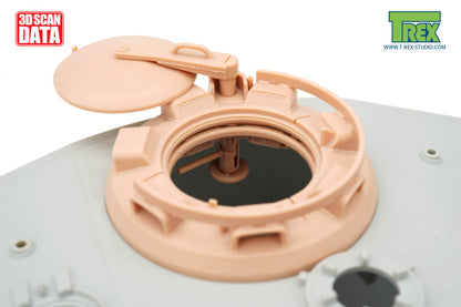 1/16 King Tiger Cupola Screw Attached Type