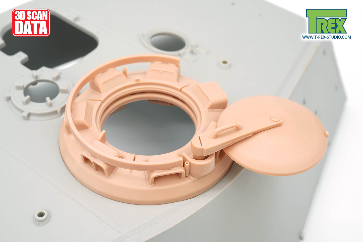 1/16 King Tiger Cupola Screw Attached Type