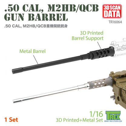 1/16 .50 CAL, M2HB/QCB Gun Barrel