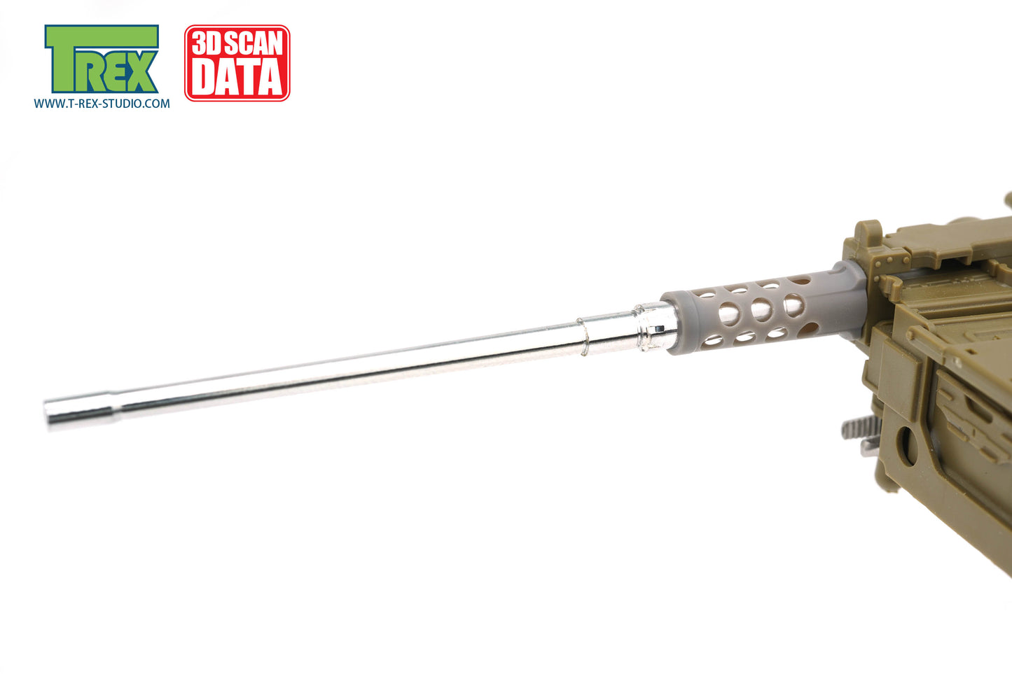 1/16 .50 CAL, M2HB/QCB Gun Barrel