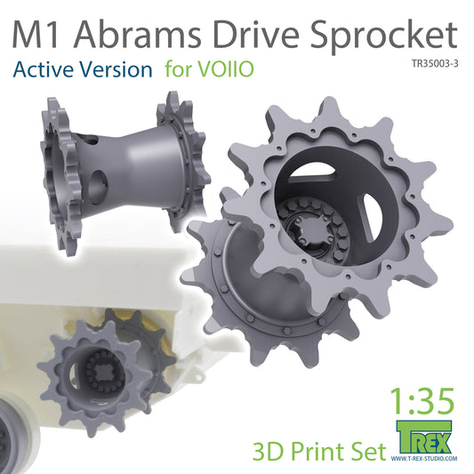 1/35 M1 Abrams Sprocket Set A (Active Version)for VOIIO