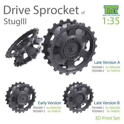 1/35 StugIII Sprocket Set (Early Version) for DRAGON