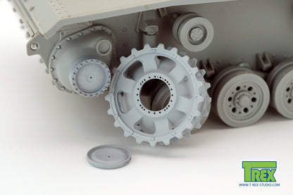 1/35 PzKpfw III Disassembled Sprocket Set A for DRAGON (1 piece)