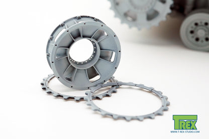 1/35 PzKpfw III Disassembled Sprocket Set B (1 piece)