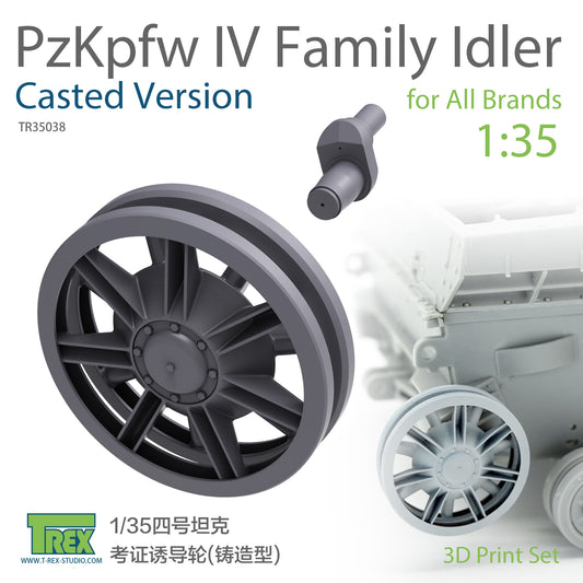 1/35 PzKpfw IV Family Idler Casted Version Set for All Brands