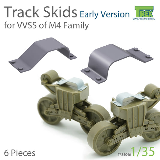 1/35 Track Skids Set (Early Version) for M4 Family