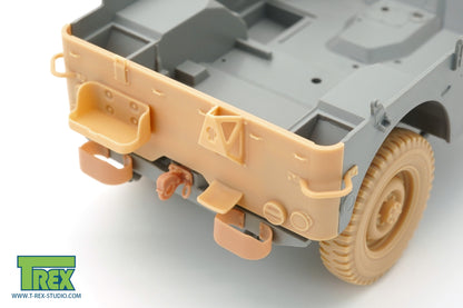 1/35 Willys MB Rear Panel w/Tow Hook Set for TAKOM