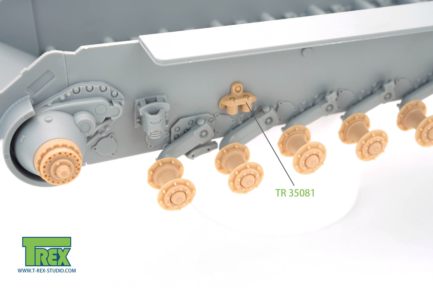 1/35 Panther Hubs Set (for 1 side of tank) for TAKOM/DRAGON