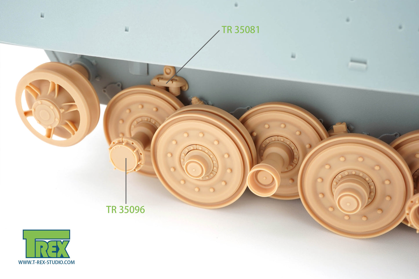 1/35 80cm Steel Road Wheel for Panther (16 pieces)