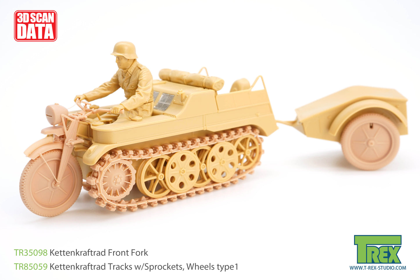 1/35 Kettenkaraftrad Front Fork for TAMIYA