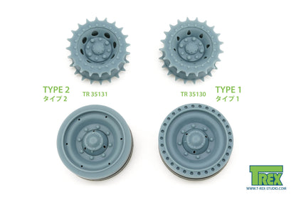 1/35 Cromwell Wheels Type 1 Set for TAMIYA