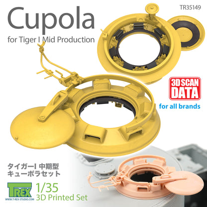 1/35 Cupola for Tiger I Mid Prodution for all brands
