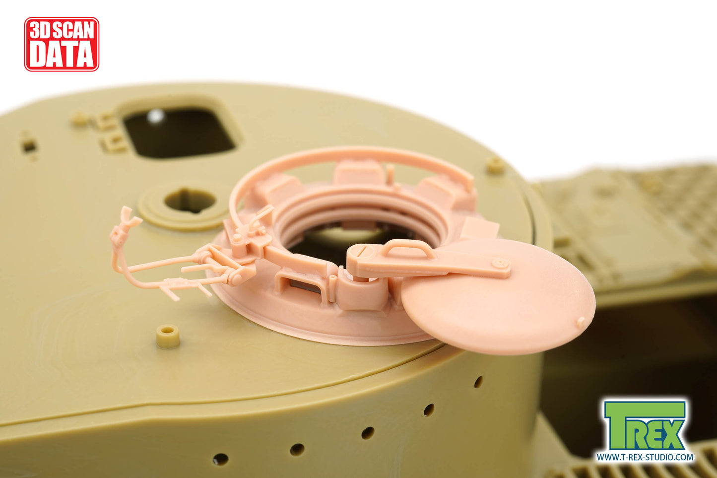 1/35 Cupola Early Version for Tiger I Late Prodution for all brands