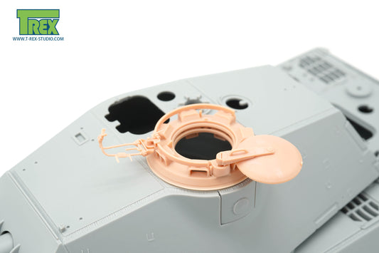 1/35 King Tiger Cupola Weld Attached Type w/o Drain Slits for all brands except Hobby Boss