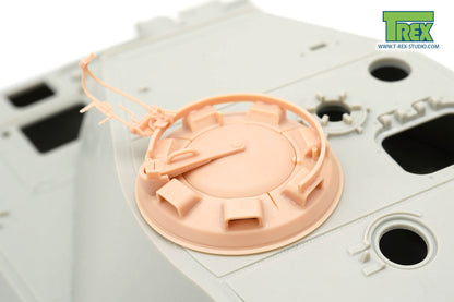 1/35 King Tiger Cupola Weld Attached Type w/Drain Slits for Hobby Boss