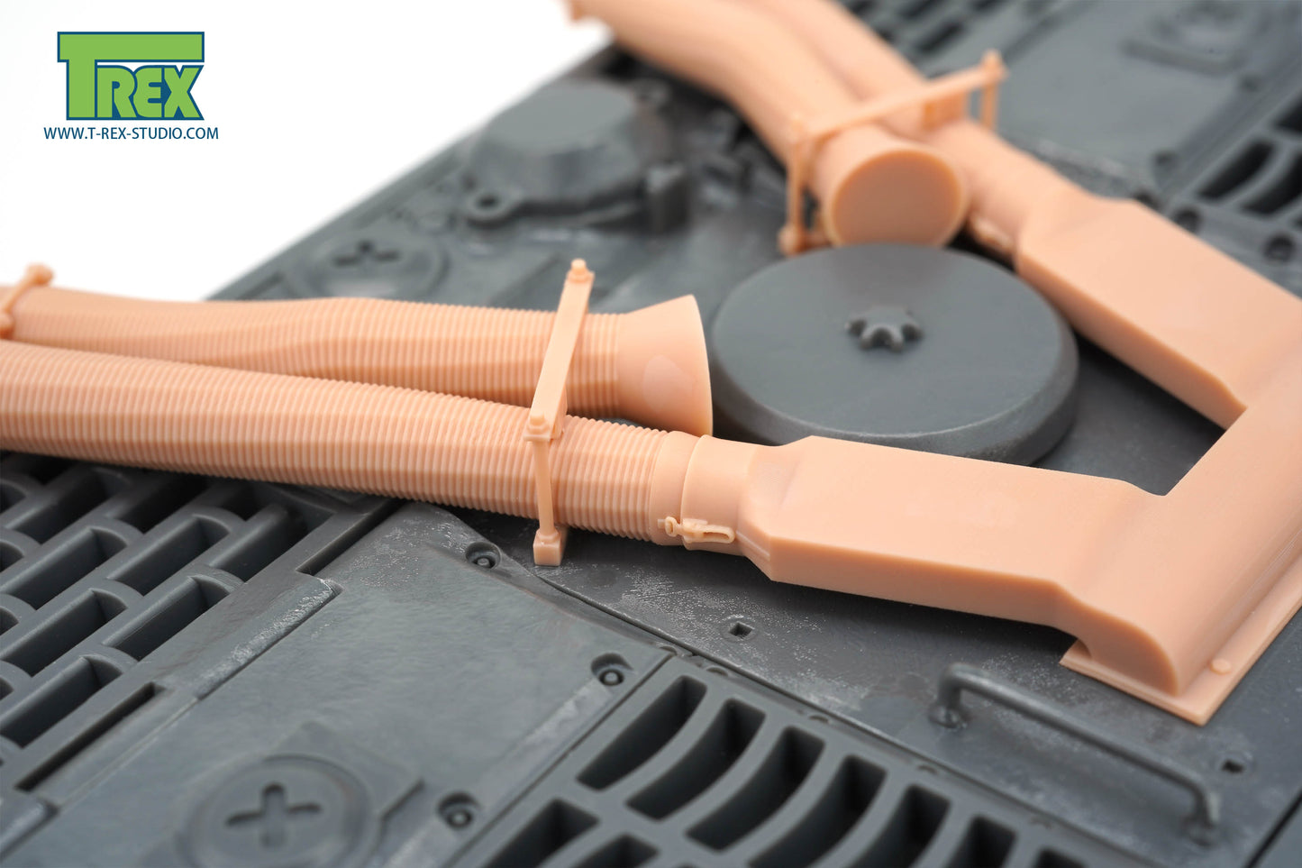 1/35 TIGER I Air Pre-Cleaner & Intake Pipe Type B