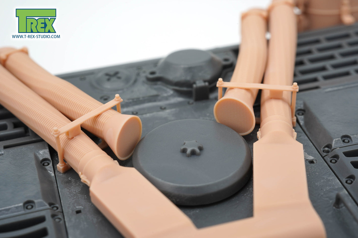 1/35 TIGER I Air Pre-Cleaner & Intake Pipe Type B