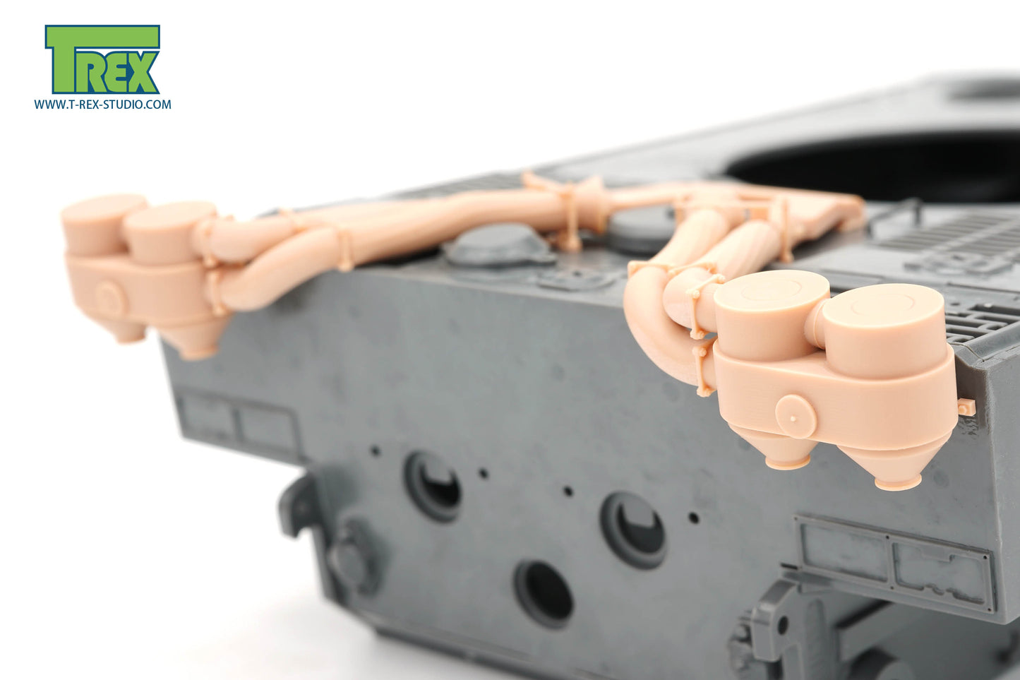 1/35 TIGER I Air Pre-Cleaner & Intake Pipe Type A