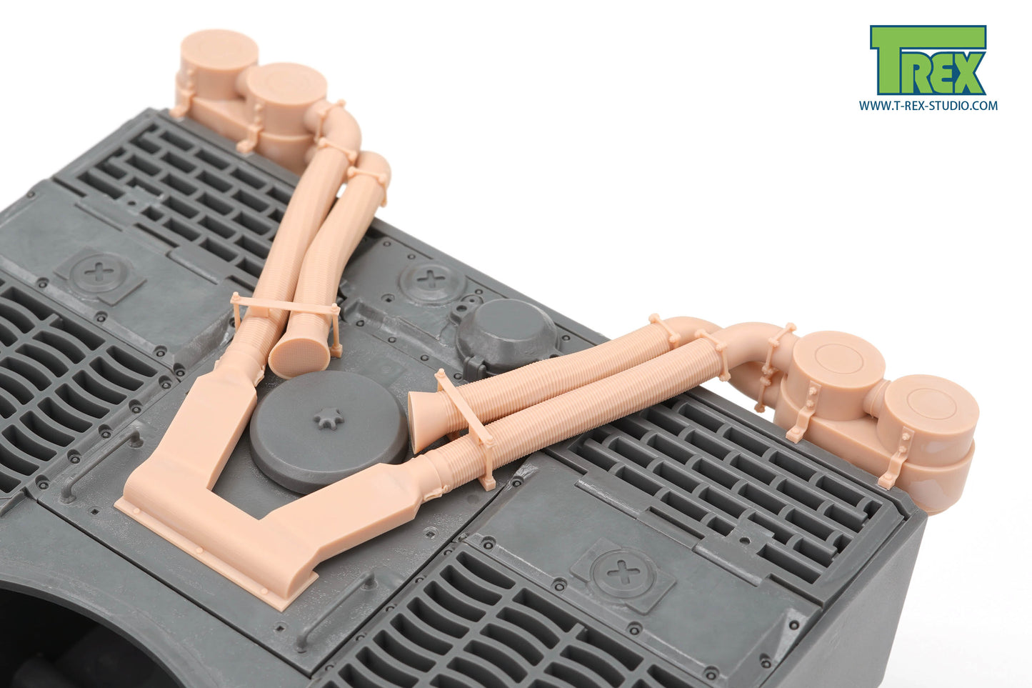1/35 TIGER I Air Pre-Cleaner & Intake Pipe Type A
