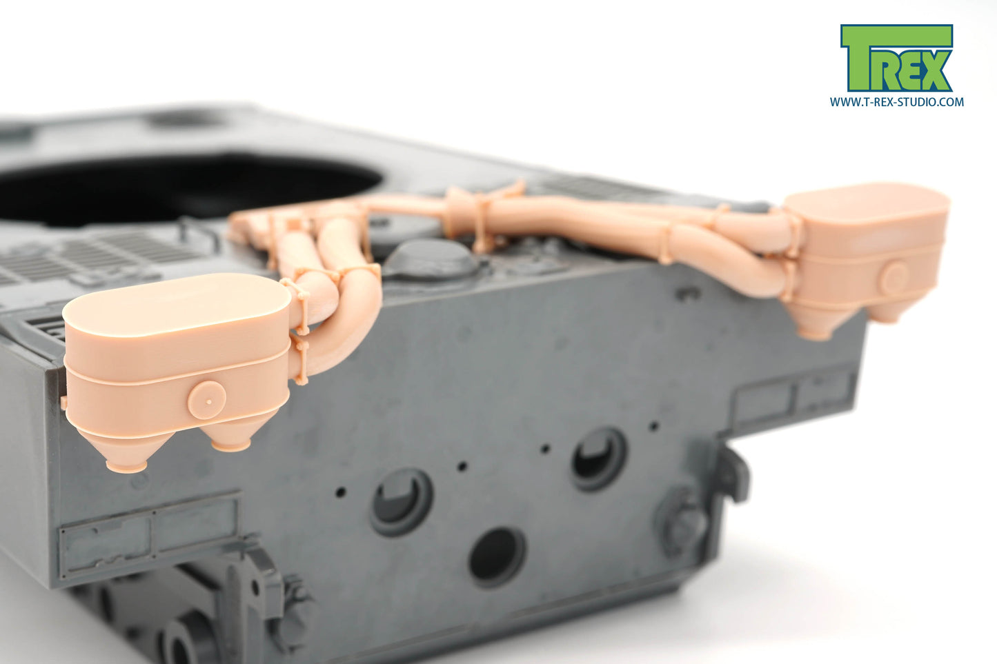 1/35 TIGER I Air Pre-Cleaner & Intake Pipe Type B