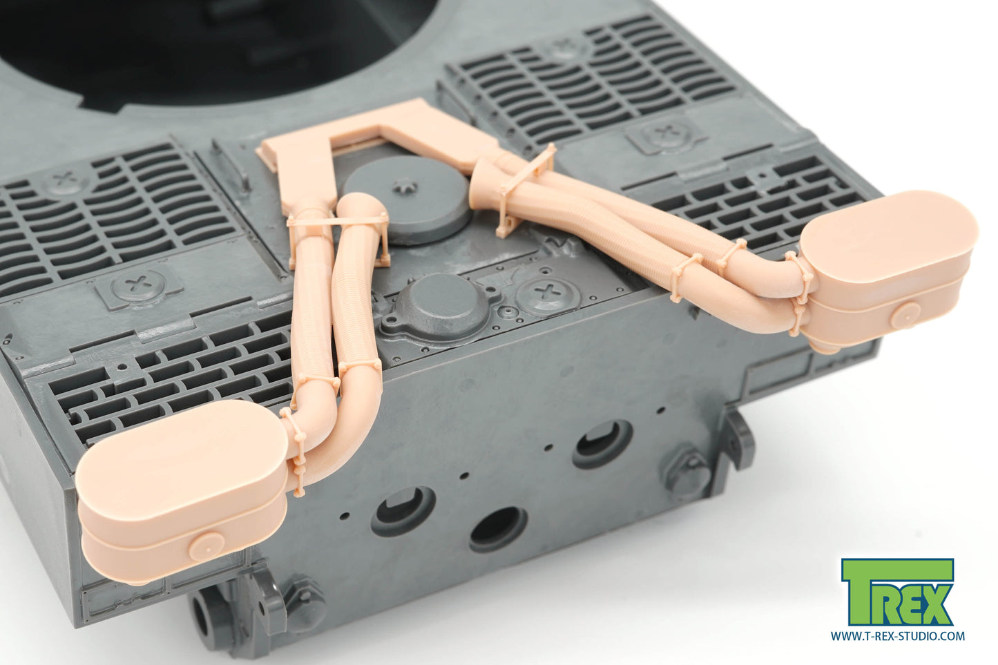 1/35 TIGER I Air Pre-Cleaner & Intake Pipe Type B
