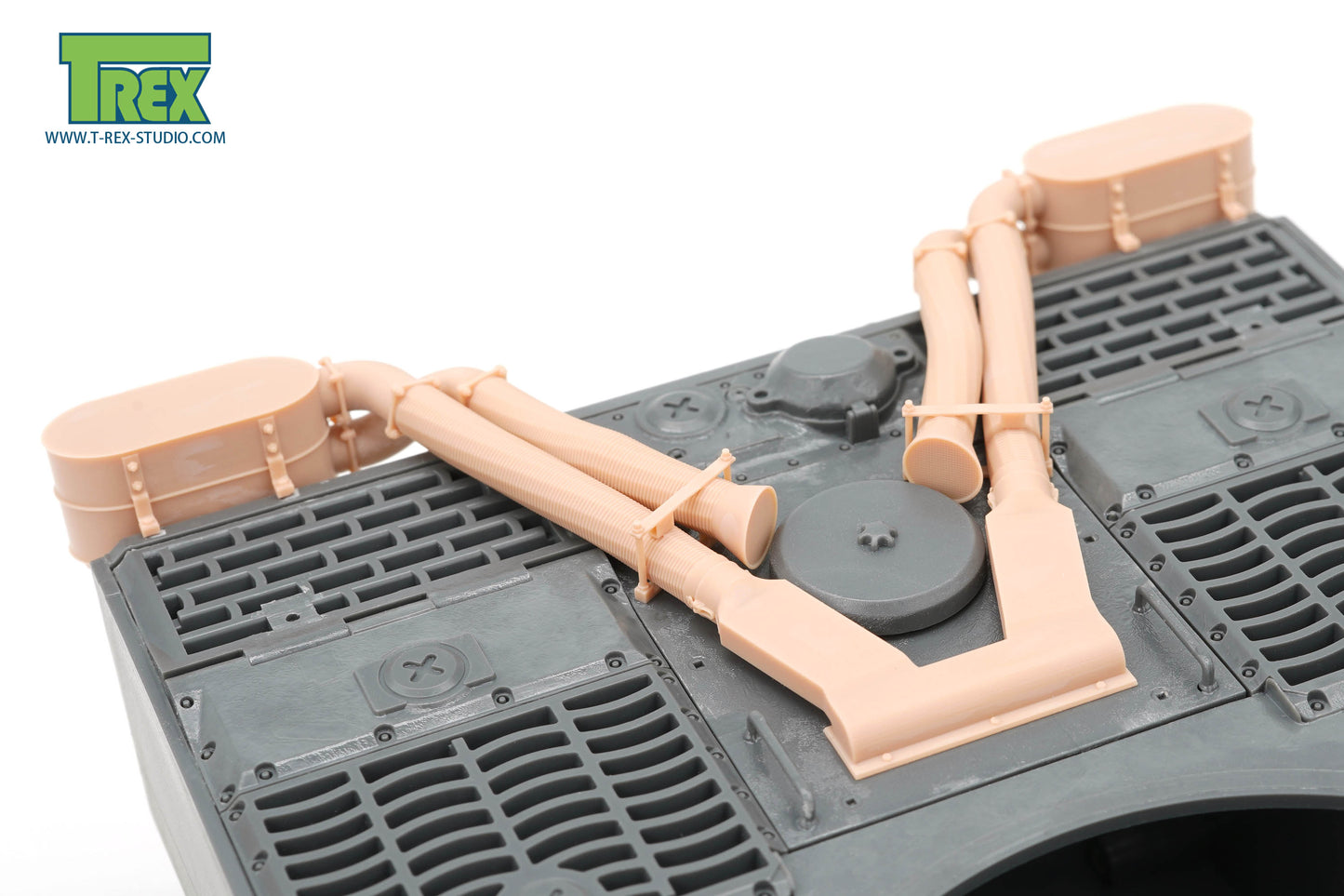 1/35 TIGER I Air Pre-Cleaner & Intake Pipe Type B