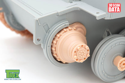 1/35 Disassembled TIGER I Early Production Sprocket Type 1