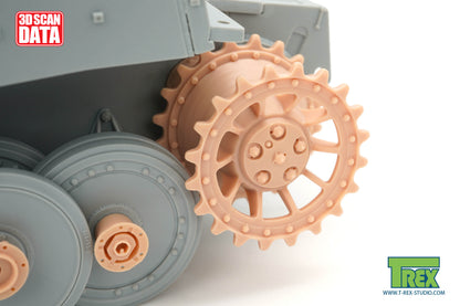 1/35 TIGER I Early Production Sprocket Type 1