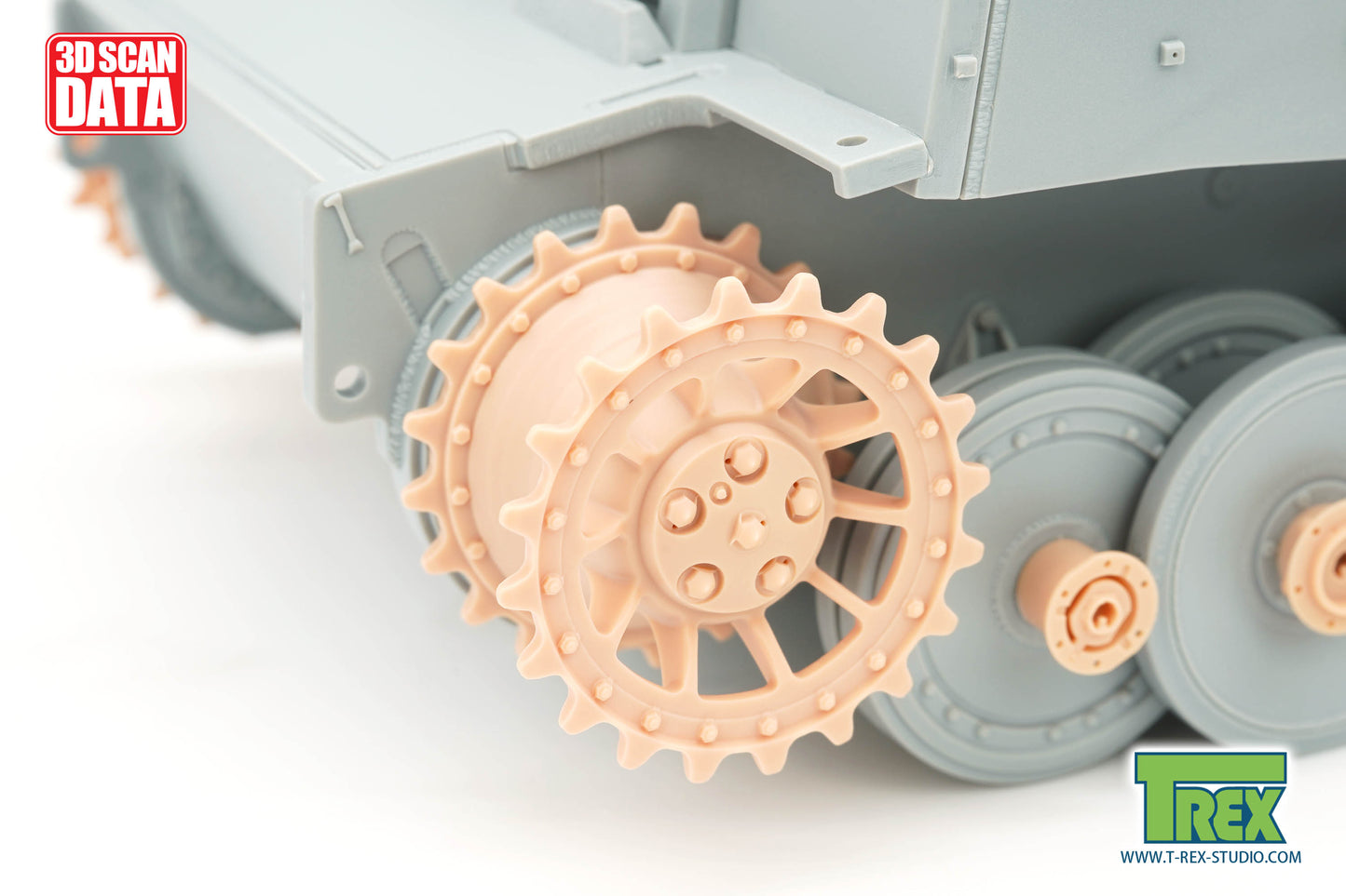 1/35 TIGER I Early Production Sprocket Type 1