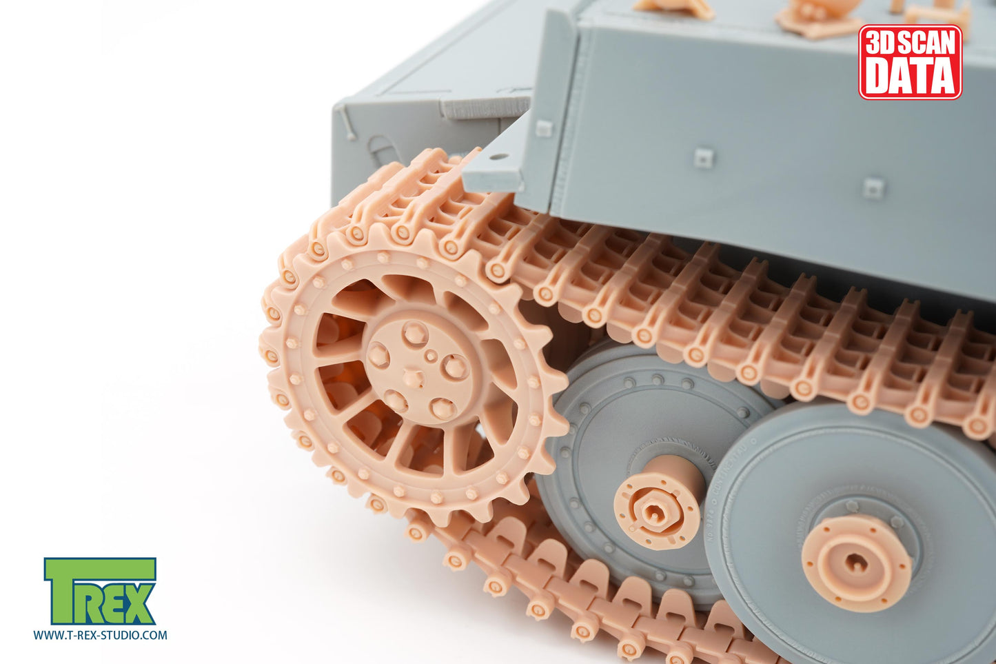 1/35 TIGER I Early Production Sprocket Type 1