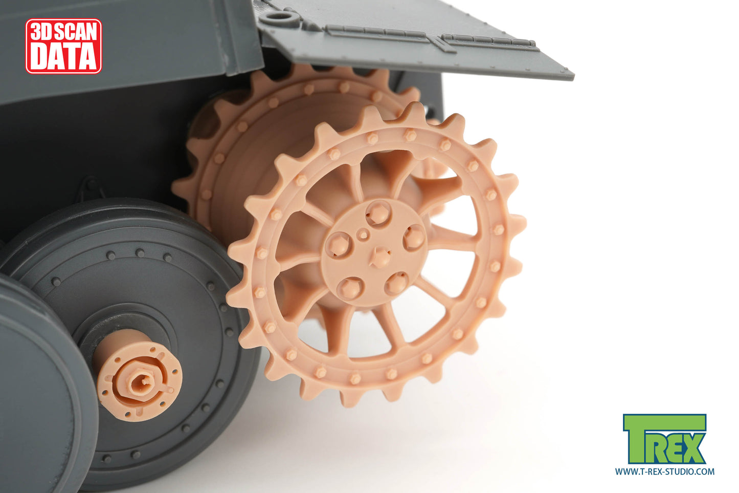 1/35 TIGER I Early Production Sprocket Type 3