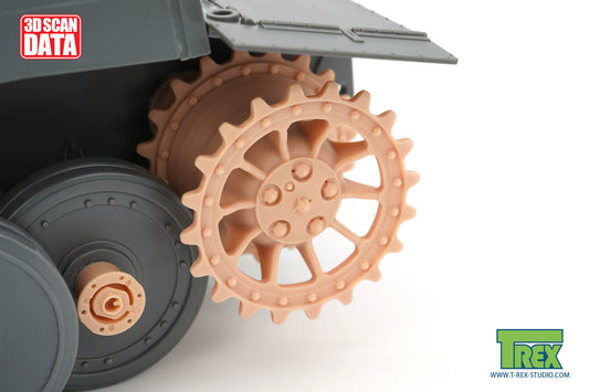 1/35 TIGER I Early Production Sprocket Type 3