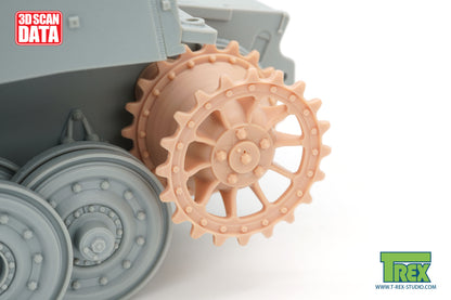 1/35 TIGER I Mid/Late Production Sprocket